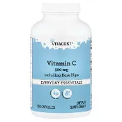 【iHerb】Vitacost, 含玫瑰果的維生素 C，250 粒膠囊