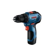 (店+)【BOSCH 博世】12V 鋰電免碳刷電鑽_起子機 GSR 12V-30 (雙2.0Ah電池)