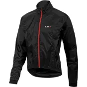 【Louis Garneau】GRANFONDO 防潑水外套 黑色/白色(自行車 單車 腳踏車 車衣車褲手套 人身部品)