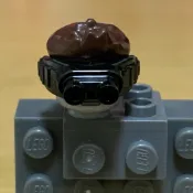 【老皮】樂高 Lego 人偶部位+配件 頭髮 夜視鏡 特務 71013