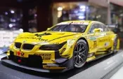 minichamps 1/18。賓馬 M3 DTM (E92) 2013 #22。黃彩。原盒