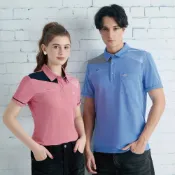 【Londa Polo】動感珠地涼感女短POLO衫(P267212)豆沙粉
