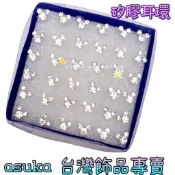 「台灣矽膠耳環現貨」asuka手工飾品-F3 水鑽米奇矽膠耳環1對價#米奇造型#矽膠耳針#耳環#防過敏#養耳洞#抗過敏