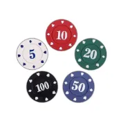 (店+)〔小島百貨〕遊戲籌碼 代幣 高質感皇冠籌碼 陶土含鐵籌碼 德州撲克籌碼 籌碼盒 百家樂籌碼 桌遊 麻將 撲克
