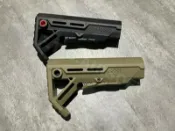 〈FOOL〉現貨 DD 樣式 M4 MK18 RIS 戰術 後托 槍托 GBB AEG 真品 規格 伸縮托 托墊