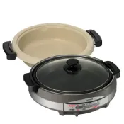 (店+)【ZOJIRUSHI 象印】5.3L 土鍋風鐵板萬用鍋 EP-RAF45