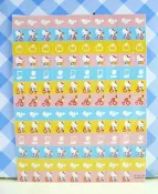 震撼日式精品百貨 【震撼精品百貨】Hello Kitty 凱蒂貓~KITTY貼紙-腳踏車