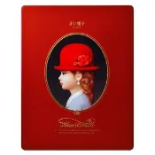 【i郵購】韋樂禮品生活館 高帽子喜餅-紅帽子 [紅罐] (單盒)