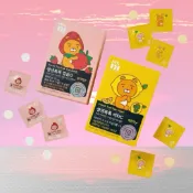 韓國 MYni x Kakao 萊恩 日東小熊 維他命C片 咀嚼片 維生素C 檸檬 維生素D 草莓108錠