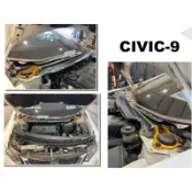 小亞車燈--全新 HONDA CIVIC 9代 9.5代 K14 CIVIC9  鋁合金 引擎室拉桿 平衡桿