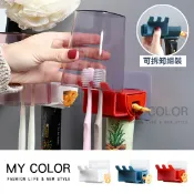 Mycolor 擠牙膏神器 擠牙膏 擠壓器 牙膏器 牙膏掛架 封口夾 手動擠牙膏 零食袋封口 密封夾 洗面乳 旋轉擠壓器 化妝品 藥膏 護手霜 乳液 刷牙 節省 擠牙膏洗漱收納架♚MY COLOR♚【N045】