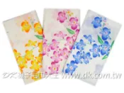 【DK襪子毛巾大王】日式蘭花 雙層 紗布長巾 長手帕 紗布毛巾 二重紗紗布