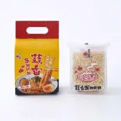 【蒜蒜屋】蒜蒜屋 蒜香蔥油拌麵(3包入/袋) 關廟麵 方便快速