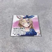 (魔法布丁) Hololive Lawson 日本羅森限定 色紙 尾丸波爾卡 座長 Polka