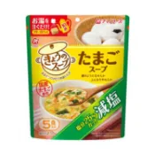 【DOKODEMO】朝日食品集團 Asahi朝日 減鹽蛋花湯 35g 5入