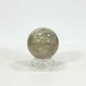 (店+)【御古齋】天然 髮晶 綠髮晶 原礦水晶球 招正財 旺事業 提升貴人運 平穩情緒 風水開運擺件 附座 0616