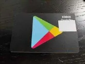 (G_S)Google play gift card 安卓 日本帳號專用 3000點 點卡 點數卡 鬼滅之刃 咒術迴戰