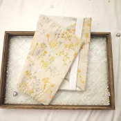 熱賣✨書衣 書套 布書衣 布書套 手工書衣 少女清新手工布書衣書套hoboA5A6手賬筆記日記本