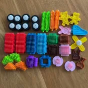 現貨【中古美品】巧虎 動動腦創意積木組 刺刺積木組 蛋糕組 拚插組 巧連智 巧虎 倍樂生