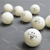 全揚撞球【二星乒乓球-10顆(白色)】練習球-桌球-乒乓球