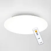 【IRIS】30W3500流明2-3坪 2入 LED圓盤調光吸頂燈 CL6D-5.0G(3坪適用 可調光 遙控開關)