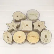 烘焙模具 心形圓形光級牙級 尼龍蛋撻皮 餃子皮 蔬菜水果切模