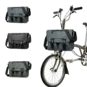 Litepro 自行車包防水大容量斜挎背包超輕便攜自行車頭包適用於 Brompton 包