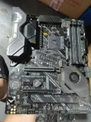 三和電腦配件店 華碩 TUF GAMING X570 PLUS 主機板 AM4 插座 可超頻 高效能 穩定耐用 電競 遊戲 電腦 DIY 套裝 二手 測試全好 實物拍攝
