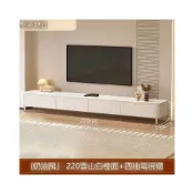 (店+)高端品質實木電視櫃客廳家用茶几組合現代簡約小戶型客廳地櫃多功能儲物櫃