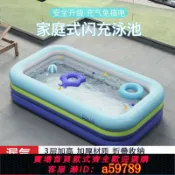 晴光選物 【台灣公司 可打統編】兒童充氣游泳池家用加厚大型成人小孩洗澡戲水池戶外室外可折疊