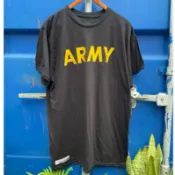✨車庫古著✨US. ARMY APFU 美軍訓練短Tee 公發 美軍 military 短袖上衣 t-shirt 古著