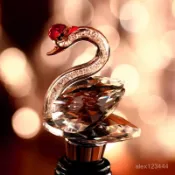 🌟全臺灣最低價🌟水晶天鵝紅酒塞小熊葡萄酒瓶塞通用萬能紅酒瓶塞高檔家用密封塞