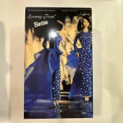 美泰兒 MATTEL Barbie  陶瓷製 芭比 evening pearl 娃娃