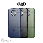 QinD Redmi Note 9T/Note 9 5G 戰術護盾保護套 TPU 手機殼 鏡頭加高