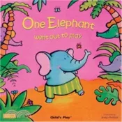 【三民網路書店】One Elephant Went Out to Play(硬頁書) 作者：Sanja Rescek
