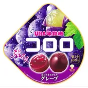 現貨 UHA味覺糖 忍者軟糖 巨峰葡萄 グミ 葡萄軟糖 日本零食 酷露露QQ軟糖 爆汁軟糖、LOTTE 梅子口香糖 酸梅