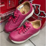 【K.Z】路豹Zobr女【雙彈性止滑S系列】綁帶休閒鞋 時尚運動鞋 止滑氣墊鞋 經典帆船鞋 學生皮鞋 護士鞋全黑工作鞋