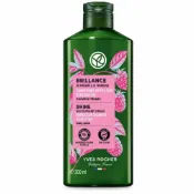 (店+)【YVES Rocher 伊夫黎雪】【YVES ROCHER 伊夫黎雪】覆盆莓亮澤洗髮精 300ml｜無硫酸鹽 無矽靈 柔順亮澤