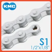 🔥台灣現貨/隔日到🔥【KMC】✨S1 單速鏈條 RB✨高強度防鏽塗層自行車鏈條內變速淑女車單速車