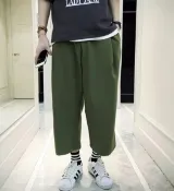 FINDSENSE服飾 【JP.美日韓】韓國 簡約 寬褲 闊腿褲 小腿褲 瘦腿褲 寬腿褲 直筒寬褲 休閒褲 西裝褲 ZNIF 正韓 男裝