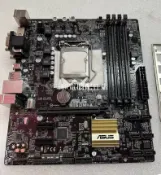 三和電腦配件店 華碩B150M-A 主板 8張 檔板 店保修一個月 接口CPU 支架 無生銹 機器測試全好 二手썻
