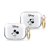 【迪士尼】經典米妮 AirPods Pro1,2 耳機保護殼 透明款保護殼 耳機保護套 正版授權 平輸正品