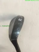 快樂一購 高爾夫球桿高爾夫沙坑桿挖起桿角度桿70度大角度桿鋼桿身35英寸