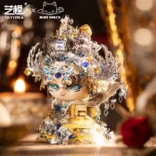 藝模 喵之城 美女與野獸 3D立體金屬拼圖 金屬模型 DIY拼裝模型 手作模型 玩具擺件 收藏擺飾 創意禮物