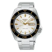大高雄鐘錶城 seiko SK037 精工錶 HDB004K1/4R36-16D0S 5 Sports SKX 運動風格機械男錶 白面42.5mm｜樂天領券現折★全館特惠中★指定刷卡回饋10%