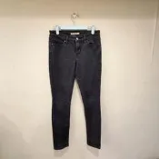 〈二手〉 LEVI's 711 Skinny 黑色中腰緊身窄管牛仔褲 size 26