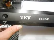 TEV TR-686 II 雙頻道無線接收機 【外觀良好、顯示正常】（零件機）