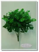 ◎花語人造花資材◎葉材＊96葉裂葉蓬萊蕉＊花藝盆栽~景觀造景~攝影~庭園裝飾