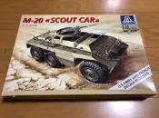 【全國最便宜】ITALERI 1/35 美國陸軍M-20 六輪機動裝甲車 SCOUT CAR(國軍退役武裝)