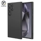 SAMSUNG XICCI 液態矽膠軟手機殼,內有天鵝絨,適用於三星 S25 Ultra/S25 Plus/S25/S2